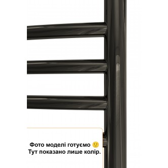 Водяной полотенцесушитель INOX Люкс 570х430/400 ган металл Водяной полотенцесушитель INOX Люкс 570х430/400 ган металл