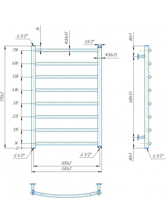 INOX Класік 570х530/500 preview