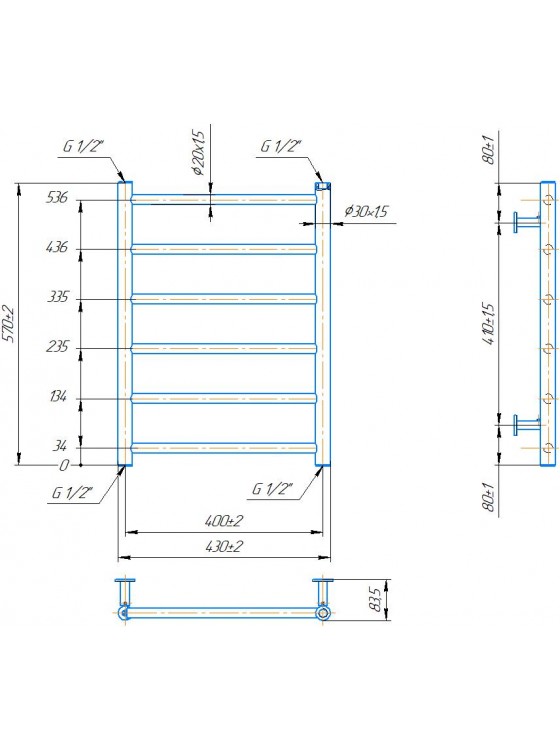 INOX Флет 570х430/400 preview