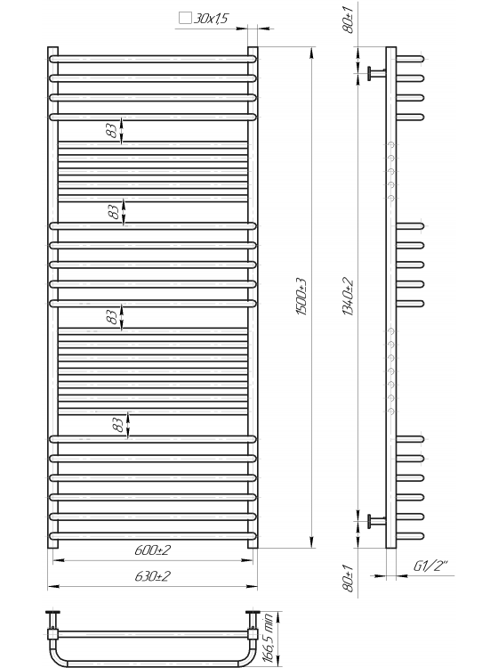 INOX Гера-Люкс 1500х630/600 preview
