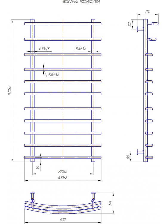 INOX Маріо 1170х630/500 preview