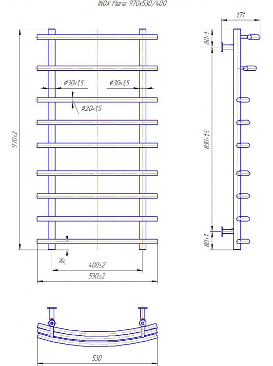 INOX Маріо 970х530/400 preview