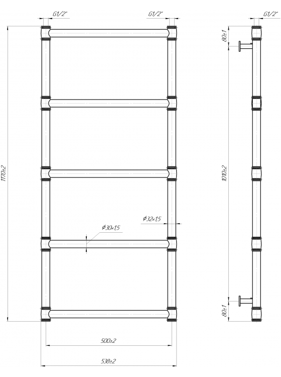 INOX Прованс 1170х538/500 preview