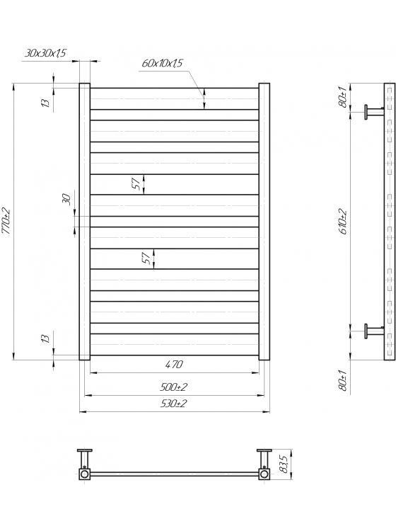 INOX Санті 770х530/500 preview
