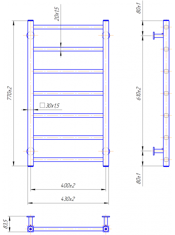INOX Токіо 770х430/400 preview
