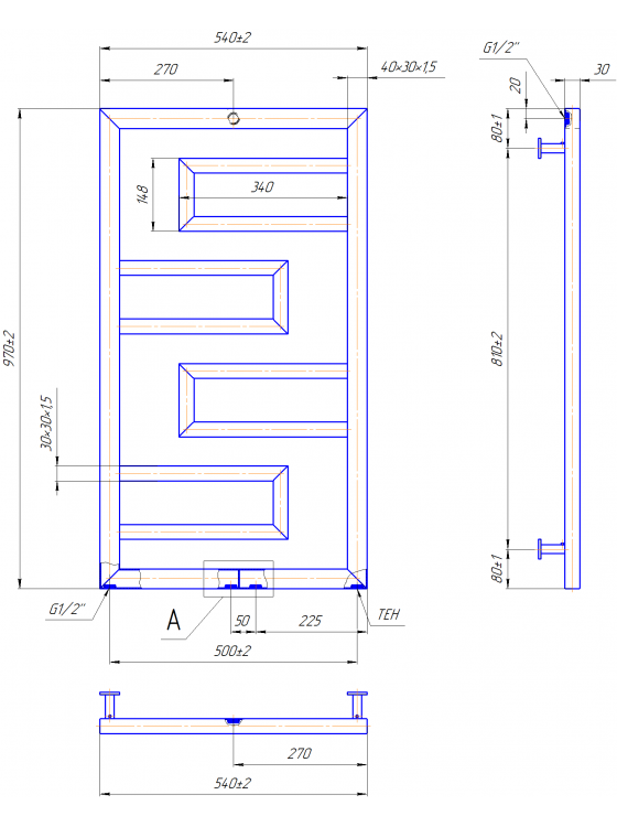 INOX Талія 970х540/500/50 preview