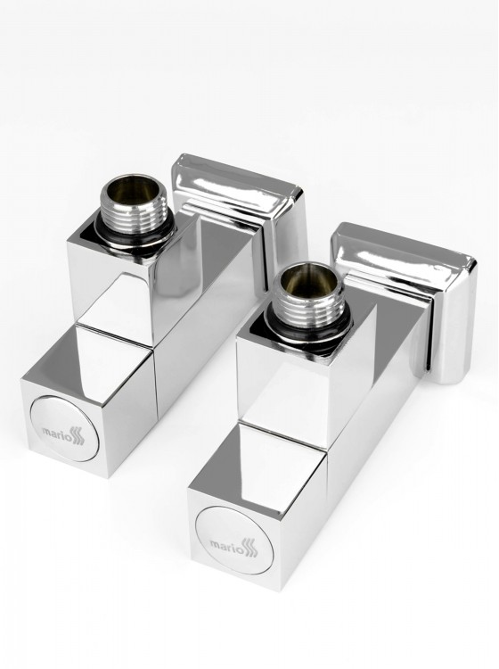 Кран кутовий квадрат, G1/2″ комплект preview